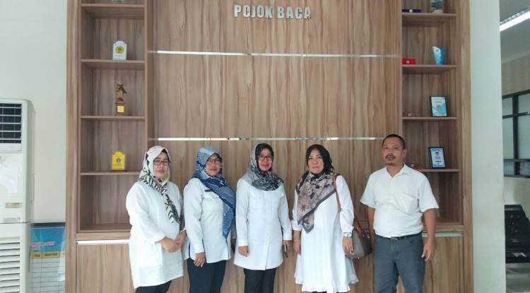 Meninjau Lokasi Pojok Baca di Lantai 1 (Satu) UPTD PPD Pandeglang