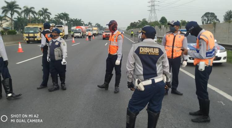 Dilarang Mudik, 15 Lokasi Jadi Titik Pembatasan Transportasi di Banten