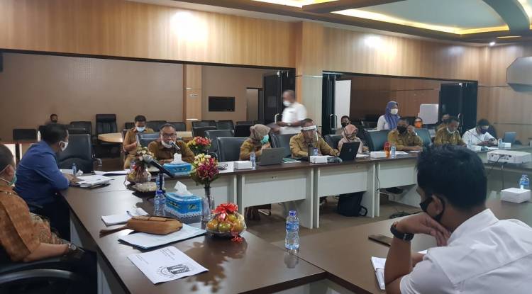 KUNJUNGAN KOMISI III DPRD  KE BAPENDA PROVINSI BANTEN