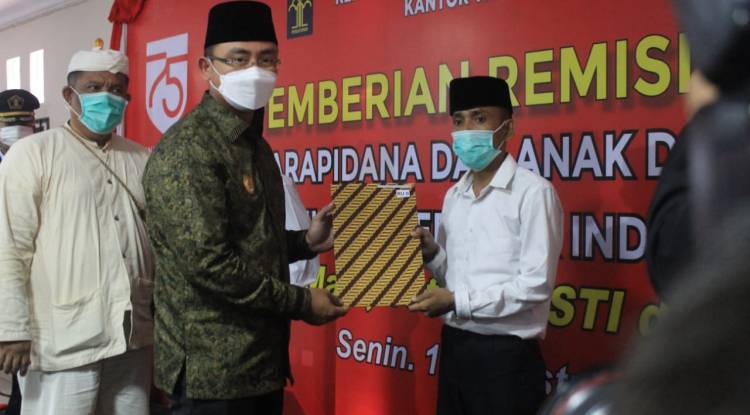 Disaksikan Wagub, Ribuan Warga Binaan Nyatakan Siap Jadi Relawan Vaksin Covid 19