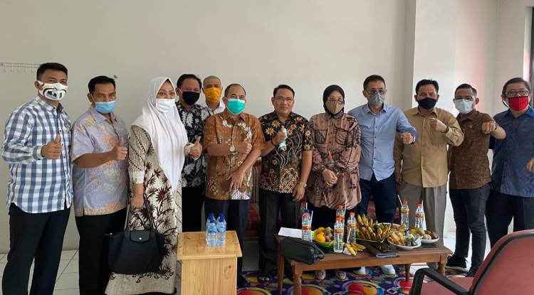 Kunjungan Komisi III DPRD Provinsi Banten dalam rangka Pengawasan Mengenai Realisasi Pendapatan Tahun 2020 di Gerai Samsat Cibeber Tgl 02 september 2020