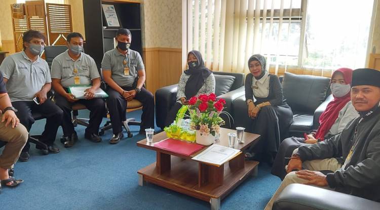 UPTD PPD Balaraja Mendapat Kunjungan dari  Tim Survey Kepuasan Masyarakat Pelayanan Publik (Biro Organisasi) 