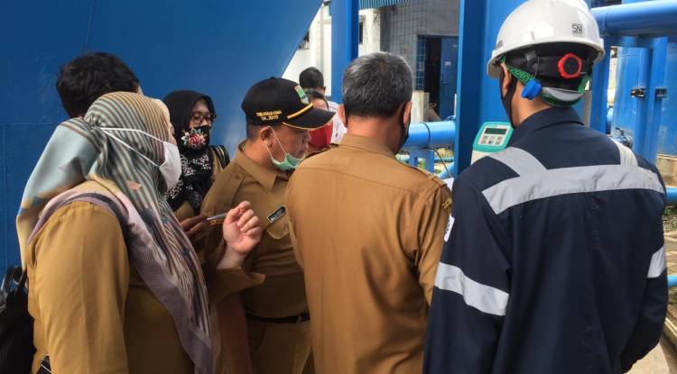 UPT PPD Cikokol Tenijauan Penggunaan INTEK dan WATER METER ke PDAM Tirta Benteng Kota Tangerang