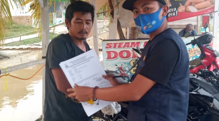 UPTD PPD Cikande Melakukan Kegiatan Penelisiran Kendaraan Belum Membayar Daftar Ulang