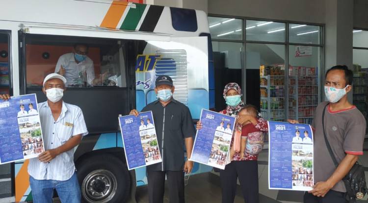 UPTD PPD Kelapa Dua melakukan sosialisasi Peraturan Gubernur Banten Nomor 2 Tahun 2021 Tentang Penghapusan Bea Balik Nama Kendaraan Bermotor