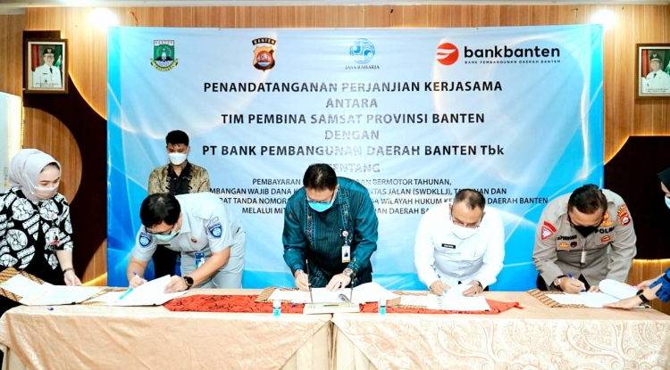 Jalin Kerjasama, Transaksi Pajak Daerah Kini Dikelola Bank Banten