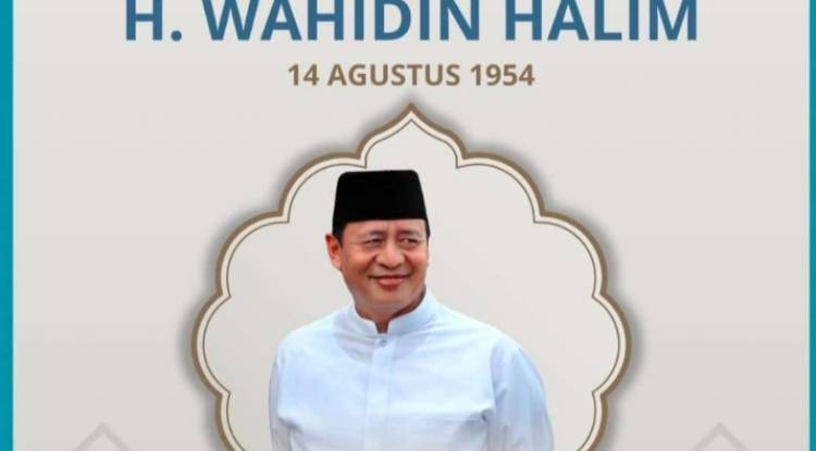 Barakallah fii umrik Bapak Dr. H. Wahidin Halim, M.Si Gubernur Banten