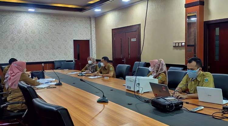 Rapat Pembahasan Kertas Kerja Penetapan Target Retribusi Daerah Untuk Tahun Anggaran 2022