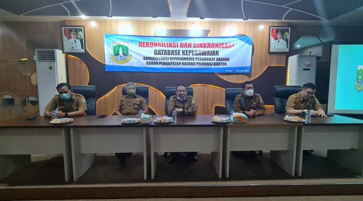 Rekonsiliasi dan Sinkronisasi Database Kepegawaian Badan Pendapatan Daerah Provinsi Banten