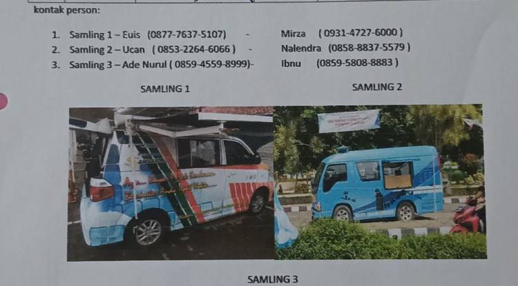 SAMSAT UPT PPD Pandeglang Giat Melaksanakan Jemput Bola Wajib Pajak Kendaraan (WJK)