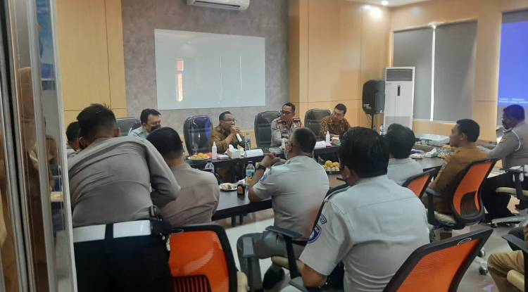 Rapat koordinasi tim pembina SAMSAT Provinsi Banten wilayah POLDA Banten