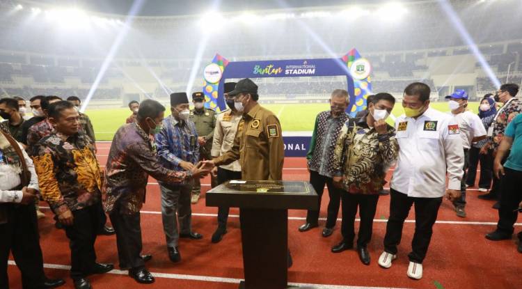 Gubernur WH Resmikan Banten International Stadium