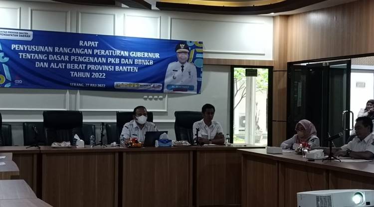 Penyusunan Pergub Dasar Pengenaan PKB, BBNKB dan Alat Berat  Provinsi Banten