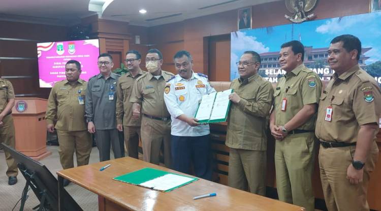 Optimalisasi Pendapatan Pungutan Retribusi Parkir, Bapenda Banten bekerja sama dengan Dishub Kabupaten Tangerang
