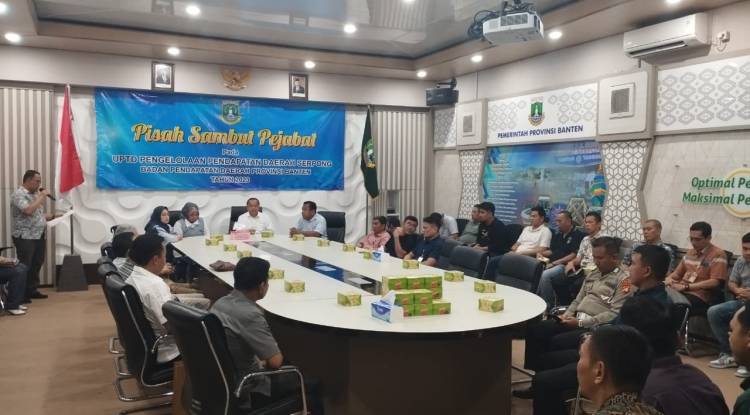 Plt. Kepala Badan Pendapatan Daerah Provinsi Banten melaksanakan Kunjungan serta Upaya Meningkatkan Pendapatan Dan Pelayanan pada UPTD PPD Bapenda Banten