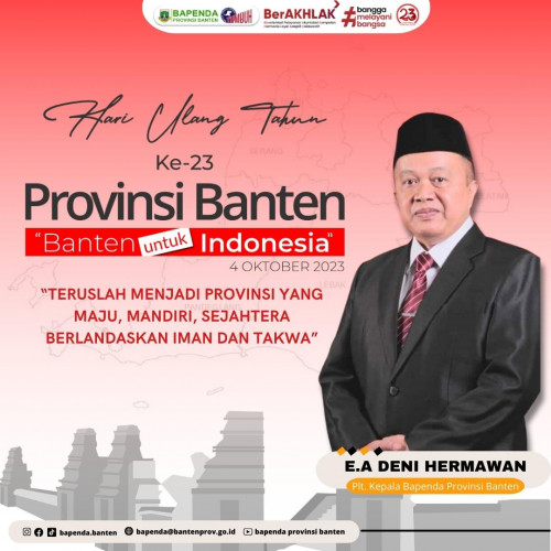HUT Banten ke 23