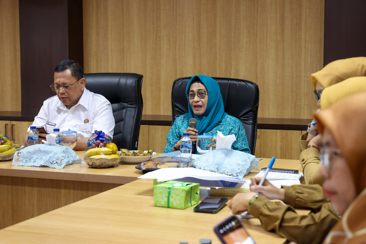 Rakor Bersama TP PKK Provinsi Banten, Pj Gubernur Banten A Damenta : Bersama Selesaikan Program Kerja