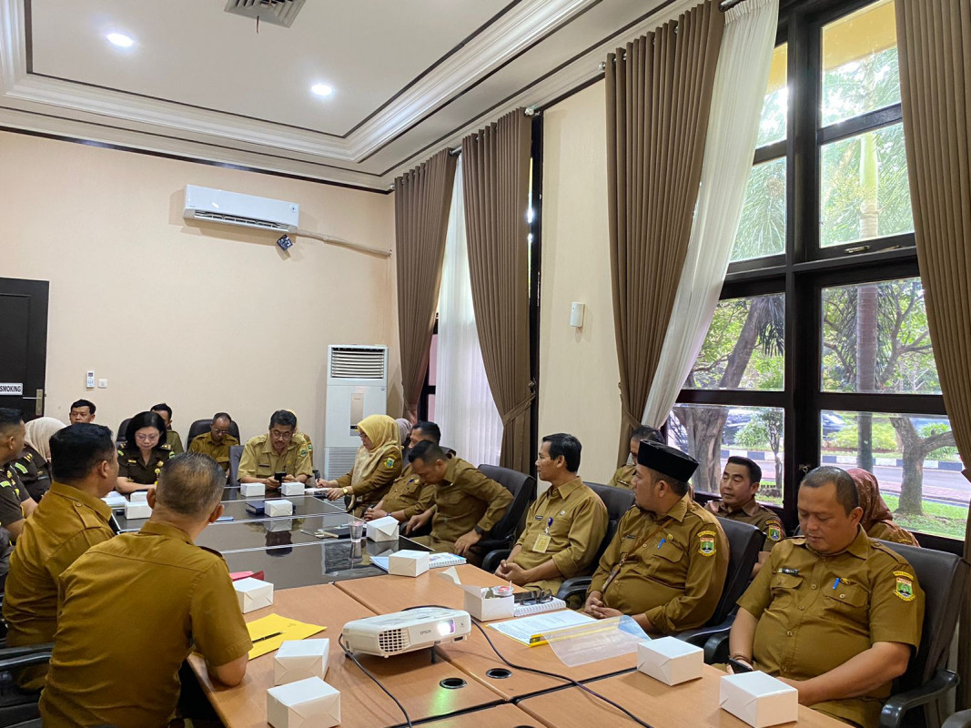 Selesaikan Tunggakan, Bapenda Banten melaksanakan Persiapan Penagihan PKB dengan Kejati Banten