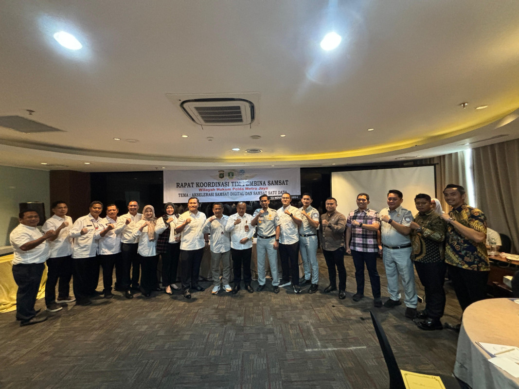 Rapat Koodinasi Tim Pembina Samsat Wilayah Hukum Polda Metro Jaya